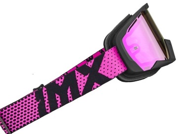 Очки IMX ENDURANCE FLIP BLACK MATT/RED БЕСПЛАТНО