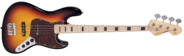Vintage VJ74MSSB Sunset Sunburst - gitara basowa