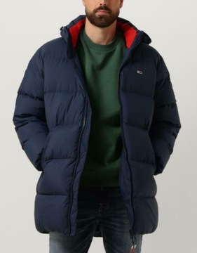 Kurtka Męska Parka TOMMY JEANS TJM ESSENTIAL DOWN PARKA | ROZMIAR XS