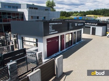 Гаражные ворота UniPro Wiśniowski СОВРЕМЕННЫЙ ГРАФИТ