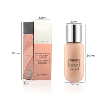 35 мл консилер водостойкая жидкая матовая основа длительного действия