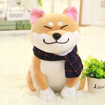 Shiba Inu Przytulanka Plusz MASKOTKA Crewmate, tkanina, 3 lata +