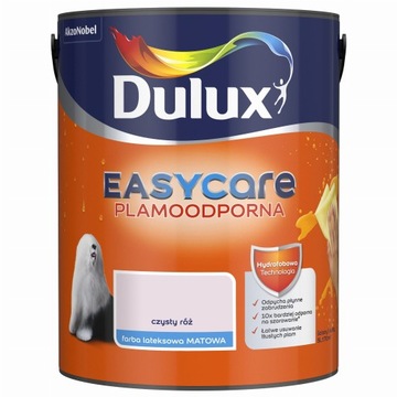 DULUX EASYCARE 5L - Czysty Róż