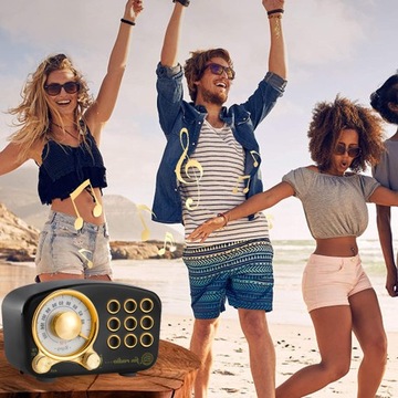 Feegar РЕТРО Bluetooth винтажное кухонное FM-радио