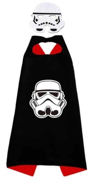 STRÓJ PRZEBRANIE VADER STAR WARS MASKA PELERYNA