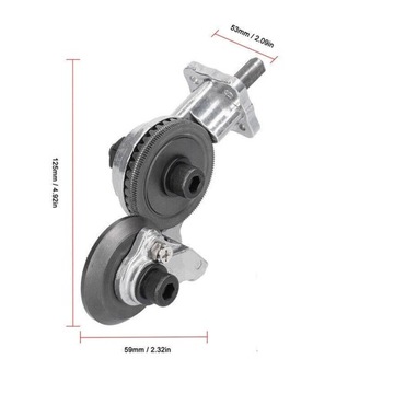 ПЕРЕХОДНИК НА ЭЛЕКТРОДРЕЛЬ ДЛЯ РЕЗКИ МЕТАЛЛА СТАЛЬНОГО ЛИСТА