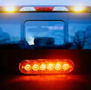 4 шт. 6 светодиодных предупредительных стробоскопов для помощи эвакуатору