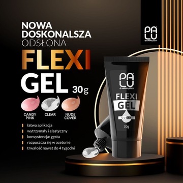 PALU Flexi Gel Extension Kit 30 г Щипцы для кистей с двумя формами