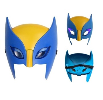 MASKA WOLVERINE ŚWIECĄCA LED SUPERBOHATER