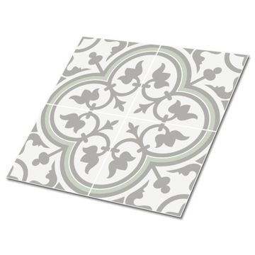 Płytki PCV Samoprzylepne 30x30 cm Motywy kwiatowe