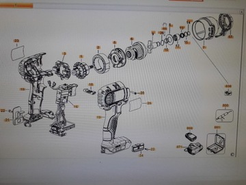 Пружина Dewalt DCF885M2. DCF885D2