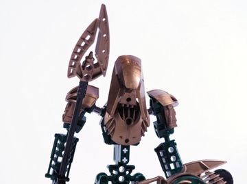 Klocki LEGO BIONICLE 8762 Toa Hagah Iruini używane Robot Zestaw Kompletny