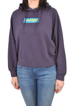 WRANGLER 80'S HOODY PURPLE VELVET BLUZA DAMSKA M