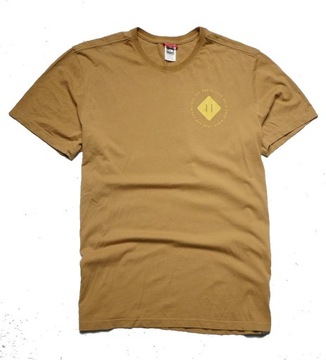 The North Face koszulka t-shirt męski brąz XL