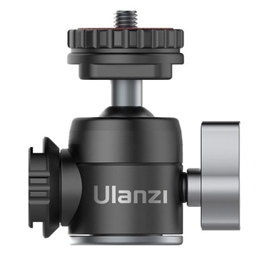 Шаровая головка Mini 360 с креплением для холодного башмака 1/4 дюйма для подставки для лампы