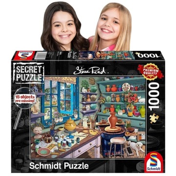 Пазл PQ 1000 (Секретный пазл) Арт-студия. G3