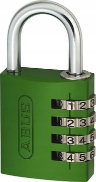 ABUS KŁÓDKA 724/40 SZYFROWA ZMIENNY KOD GYM SZAFKA GREEN/ZIELONA