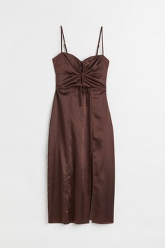 H&M, 34/XS satynowa sukienka