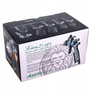 Покраска пистолета Mini Auarita Lion 2 Light 0,8 мм HVLP для раствора 250 мл