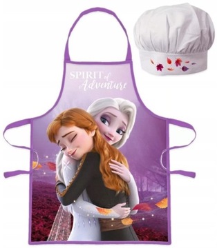 Fartuszek Kuchenny + Czapka KRAINA LODU FROZEN II