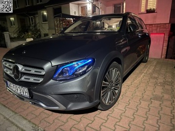 Mercedes Klasa E W213 All-Terrain 2.0 220d 194KM 2019 Mercedes-Benz Klasa E All-Terrain-1 rej.2019r-Salon PL-Dociaganie drzwi-Ha, zdjęcie 8