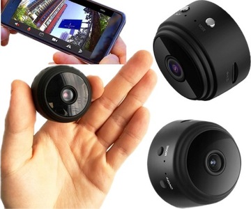 DELUXE MINI BEZPRZEWODOWA KAMERA WIFI UKRYTA Szpie