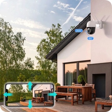 Уличная Wi-Fi камера 8MPx 8MP