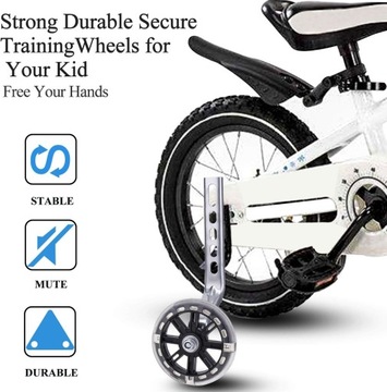 Kółka boczne do roweru Mehomei dla koła 16 