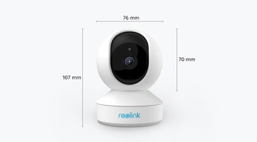 Поворотная камера Reolink E1-V2 + КАРТА ПАМЯТИ 64 ГБ