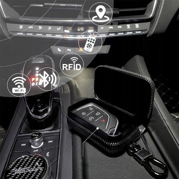 ЧЕХОЛ ДЛЯ АВТОМОБИЛЬНЫХ КЛЮЧЕЙ RFID-БЛОКИРОВКА ЗАЩИТА КОРОБКИ