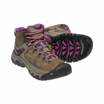 Buty wysokie trekkingowe skórzane KEEN TARGHEE III MID KE-1018178 GÓRSKIE