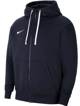 Nike bluza z kapturem bawełniana męska granatowa M