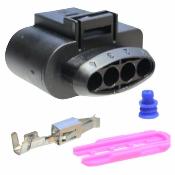 Złącze VAG 3.5 4PIN Żeńskie Komplet 1J0973724