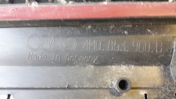 4M0853960B LIŠTA DVEŘE PRAVÝ PŘEDNÍ AUDI Q7 ČERNÁ