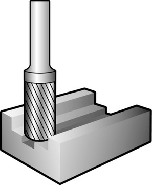 РЕЗКА ПО МЕТАЛЛУ ЦИЛИНДРИЧЕСКАЯ 8 мм ЗЯС БЕРНЕР
