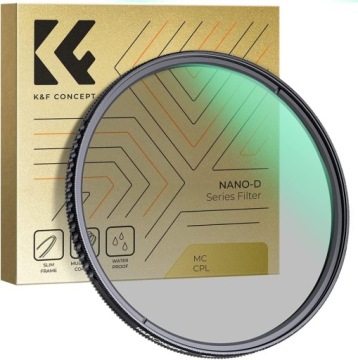 K&F CONCEPT FILTR POLARYZACYJNY NANO-D MC CPL 67MM