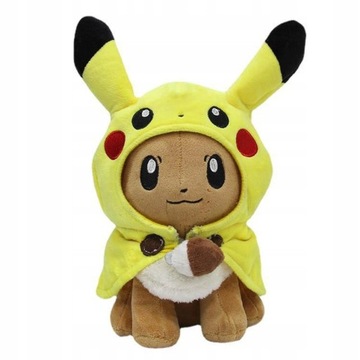 Przytulanka Pokemon Eevee i Pikachu Pluszak 30cm