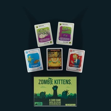 Zombie Kittens by Exploding Kittens - Card Games f