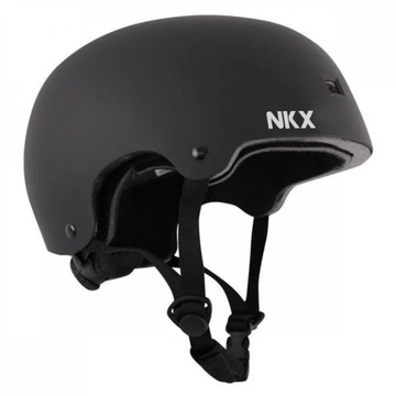 Kask na Deskorolkę Hulajnogę NKX Brain Saver Black S