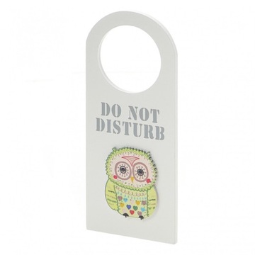 Zawieszka na klamkę Do not disturb Nie przeszkadza