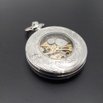SEWOR Classic Карманные часы, корпус с рисунком, механический механизм
