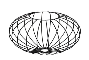 Абажур из проволоки МЕТАЛЛ для светильников E27 LOFT, эллипс xl, 35 см