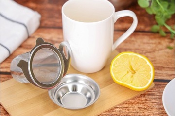 ЧАЙНАЯ ЗАВАРКА СТАЛЬНАЯ ТРАВЫ И КОФЕВАРКА, СЕЙЧОК С ПОДСТАВКОЙ