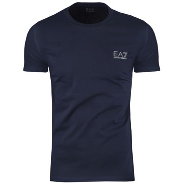 T-shirt męski granatowy Emporio Armani EA7 r. XL