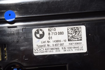 BMW F45 F46 F39 F48 PŘÍSTROJOVÁ DESKA LED BUDÍKY HUD DIESEL