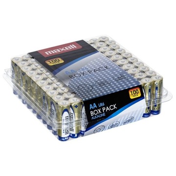 Bateria alkaliczna AA LR6 Maxell Alkaline 100 szt.