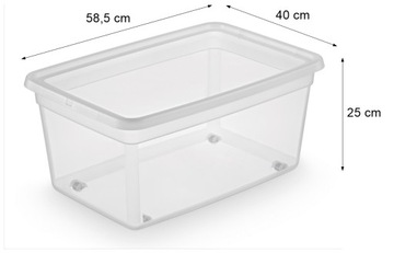 КОНТЕЙНЕР ОБЪЕМОМ 40 Л С КРЫШКОЙ НА КОЛЕСАХ