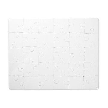 Puzzle 30 elementów zdjęcie logo tekst w pudełku