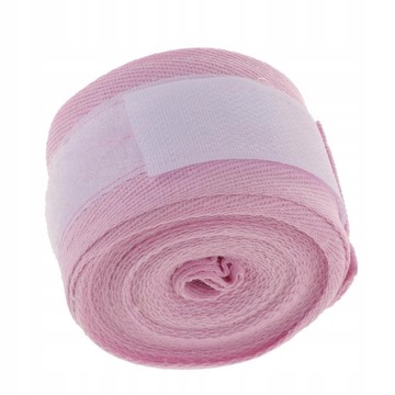 5mx5cm Boxing Hand Bandage Innner Gloves with Thumb Loop For Sports Pink