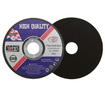 TARCZA DO CIĘCIA METALU 125x1,2 INOX TARCZE 5 SZT